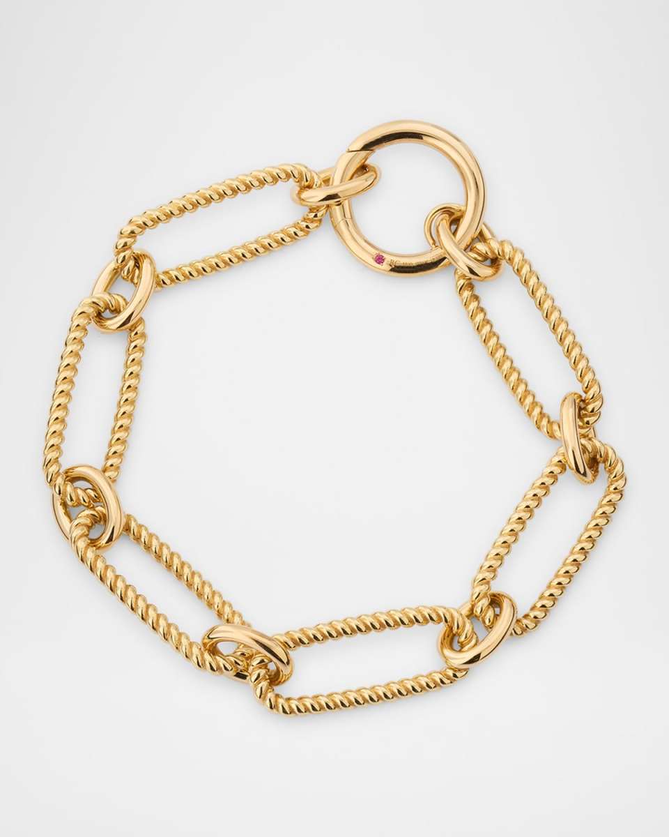 18K Yellow Gold Oro Classic Bracelet